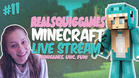 Friday Fun Live Minecraft Uhc Minigames Pvp Facecam Youtube