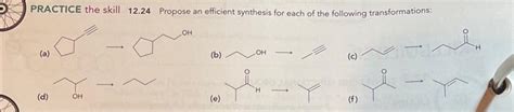 Solved PRACTICE The Skill 12 24 Propose An Efficient Chegg