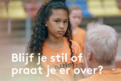 Campagne Noc Nsf Blijf Je Stil Of Praat Je Erover Karate Do Bond