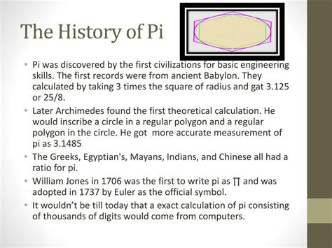 Ppt The History Of Pi Powerpoint Presentation Free Download Id2740867