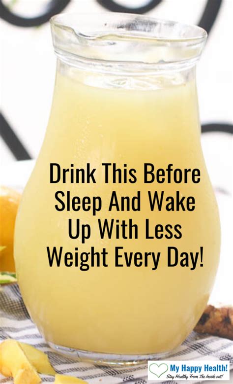 Drink This Before Sleep And Wake Up With Less Weight Every Day All Delicious Recipe