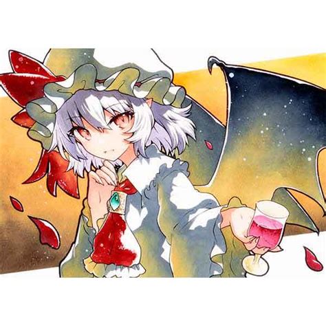 【未使用】【rinka】 レミリア・スカーレット 同人手描きイラスト 東方project A4 の落札情報詳細 ヤフオク落札価格情報 オークフリー