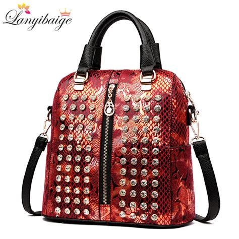 LANYIBAIGE New 2018 Women Backpack Female PU Leather Women High End ...