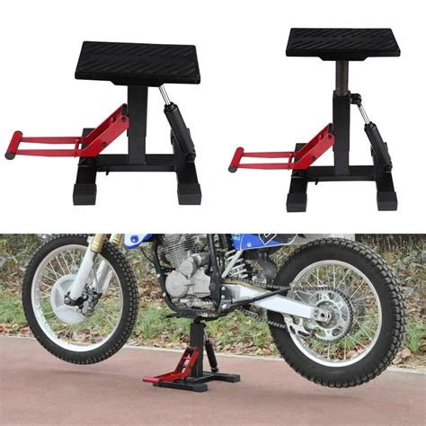 Universal Motorcycle Lift Stand Adjustable Lift Jack Lift Stand ...