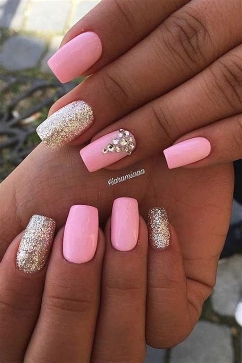 Med Tech Запись со стены Light Pink Nails Pink Nail Designs Light Pink Acrylic Nails