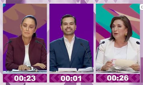 Entre Propuestas Y Ataques Concluye El Primer Debate Presidencial