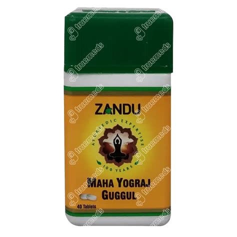 Zandu Maha Yograj Guggul Tablet Uses Side Effects Dosage Price