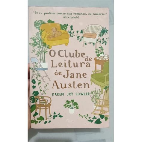 Livro Clube De Leitura De Jane Austen Shopee Brasil