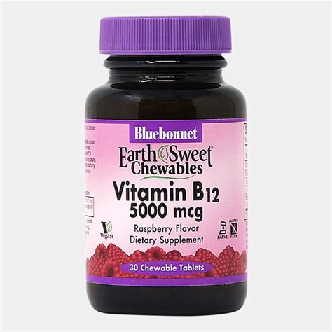 Buy Bluebonnet Nutrition Earthsweet® Chewables Vitamin B12 5000 Mcg