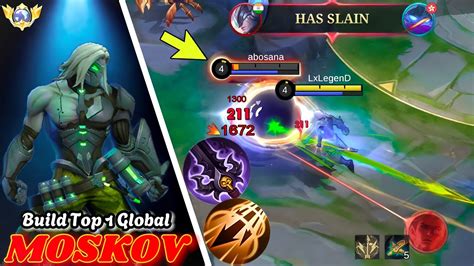 Build Top 1 Global Moskov Moskov Best Build For Solo Rank Game 100