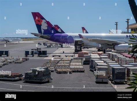 Honolulu airport HNL, Hawaii, USA Stock Photo - Alamy