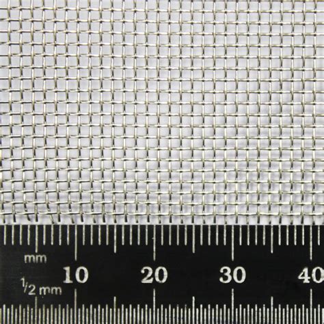 Woven 304 Stainless Steel Wire Mesh 18 Mesh 1 01mm Aperture The Mesh Company