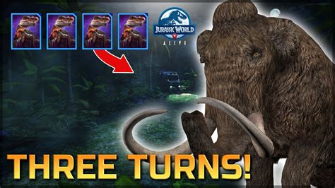 How To Defeat Wooly Mammoth Raid Boss In Three Turns Youtube