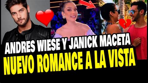 ANDRES WIESE Y JANICK MACETA TENDRIAN ROMANCE EN SECRETO Y ASÍ