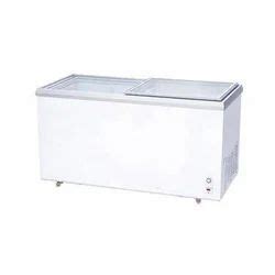 Celfrost Sliding Lid Flat Glass Top Island Freezer IL 550 At Rs 68500