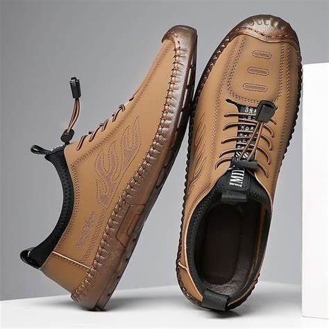 New 2023 fashion casual tendon sole soft sole men's shoes