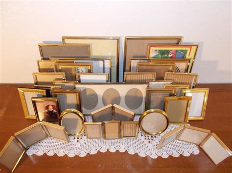 Vintage Gold Frame Collection Set Large Picture Photo Instant Etsy