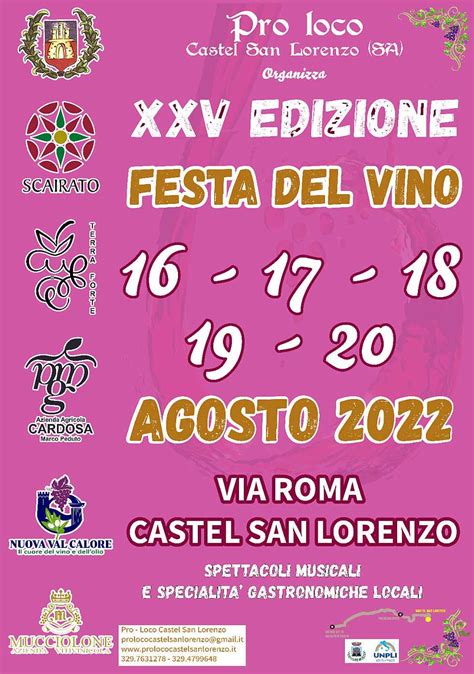 Castel San Lorenzo Festa Del Vino