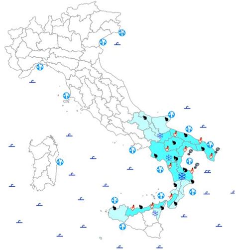 Ciclone Sullo Ionio Maltempo Al Sud Anche Domani I Bollettini Della