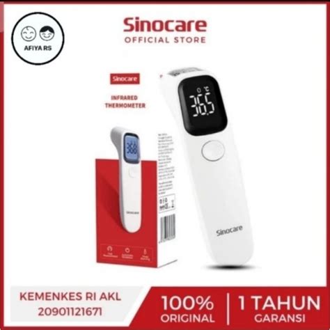 Jual Sinocare Thermometer Digital Aet R1d1 Thermometer Infrared Shopee Indonesia