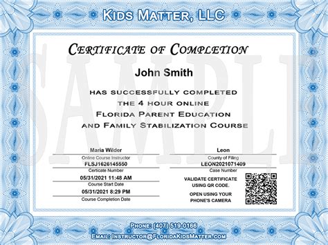 Florida Parenting Class | Instant Certificate