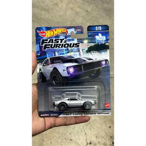 Hot Wheels Fast Furious 1967 Chevy Camaro Offroad Shopee Malaysia