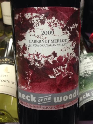 Neck Of The Woods Cabernet Merlot Vivino Brasil