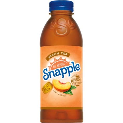 Snapple® Peach Iced Tea Drink, 20 fl oz - QFC