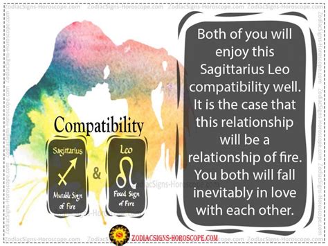 Sagittarius And Leo Compatibility Love Life And Patibility