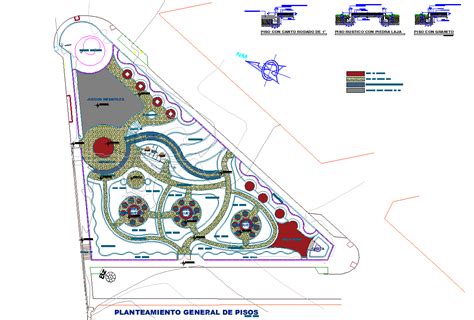 Playground plan view detail dwg file - Cadbull