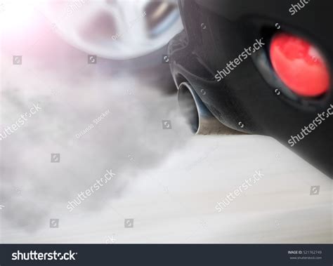 Smoke Car Pipe Exhaust Stock Photo 521762749 : Shutterstock