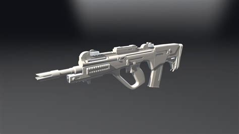 Futuristic Bullpup Assault Rifles