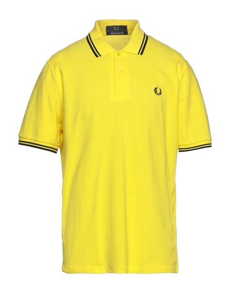 Opruiming Fred Perry Yellow Polo Shirts