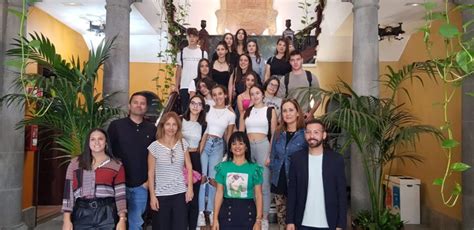 El Ayuntamiento Recibe A Un Grupo Erasmus De Alumnos As Y Profesoras De