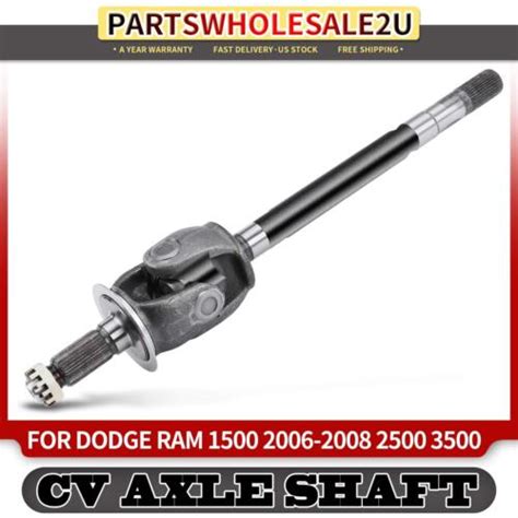 Front Left Truck Axle Shaft For Dodge Ram 1500 2006 2008 Ram 2500 3500 2003 2008 Ebay