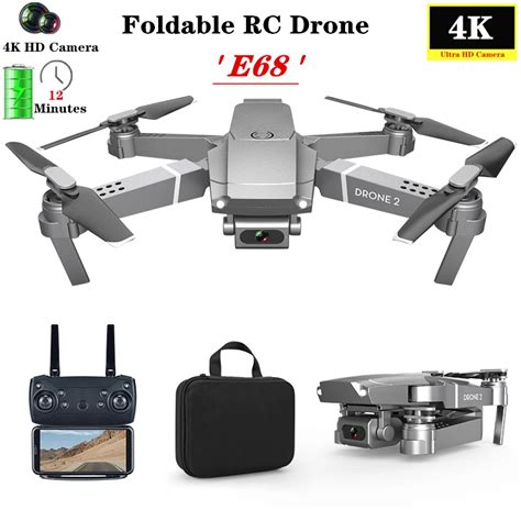 Mini Rc Drone K C Mera Grande Angular P Hd Wifi Fpv E