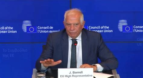 Visoki Predstavnik Eu Borrell Obavezni Izbori Na Sjeveru Uz