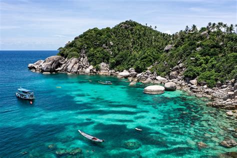 Shark Bay Beach In Koh Tao Thailand