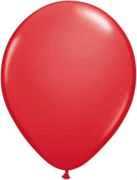 Haza Original Ballonnen Metallic Rood Cm Bol