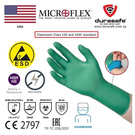 Microflex 93 360 Thinnest Chemical Resistant Synthetic Composite