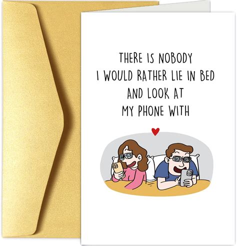 Funny Birthday Card For Wife Husband Humorous Anniversary Card For Men Women Cute