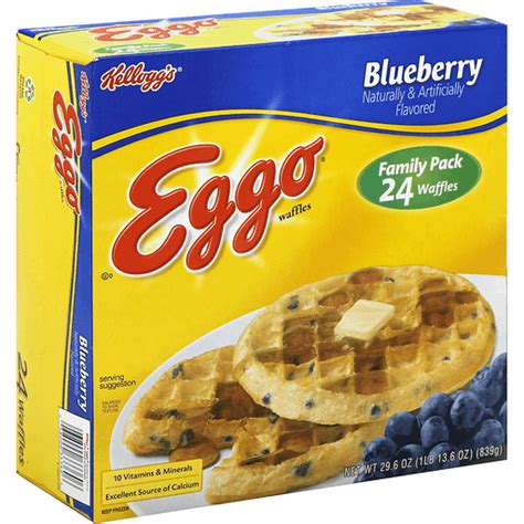 Eggo Waffles Blueberry