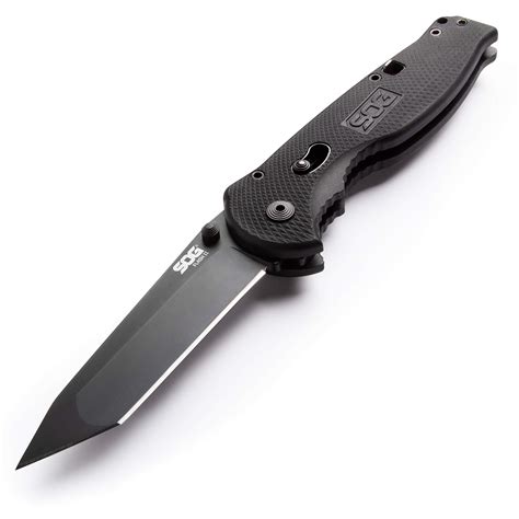 Galleon Sog Tanto Edc Knife Flash Ii Tanto Folding Knife Pocket Knife Straight Edge Knife