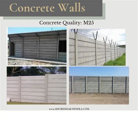 Prefab Feet Concrete Compound Wall For House At Rs Sq Ft In