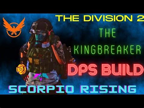 THE DIVISION 2 KINGBREAKER SCANNER PULSE DPS BUILD YouTube