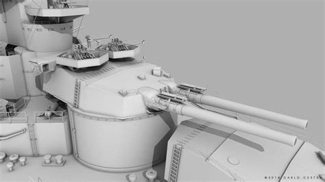 ArtStation - Battleship ISE | Game Assets