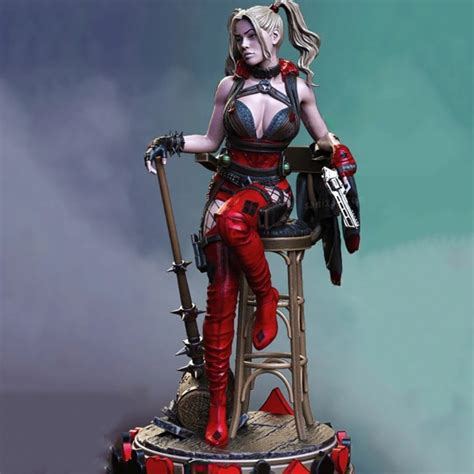 Harley Quinn 3d Model Ready To Print Stl 3dmodel Pro