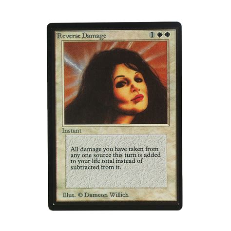 Reverse Damage B Limited Edition Beta LEB Normal PROXY MTG CARDS