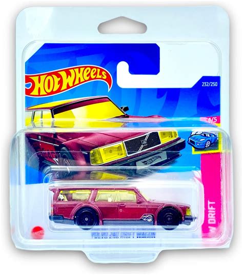 Hot Wheels Volvo Drift Wagon Red HW Drift
