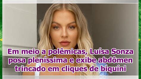 Luísa Sonza arrasa em clique de biquíni e ganha declaração Hot Sex